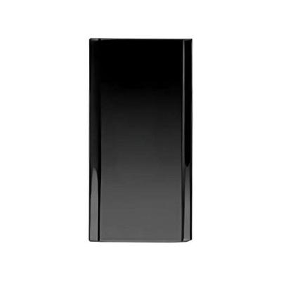 Módulo Cego Brava Cj 2 Design Moderno Superfície Fácil de Limpar Preto Soprano