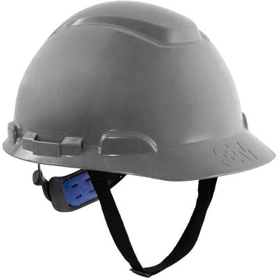 Capacete de Segurança H-700 Proteção Contra Impactos Aba Frontal Suspensão com Ajuste Fácil Cinza