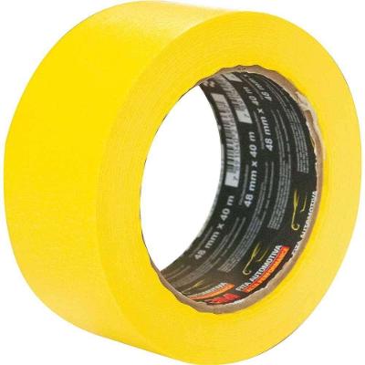 Fita Crepe Alta Performance HC000660510 para Mascaramento Automotivo Amarela 48MM 40M