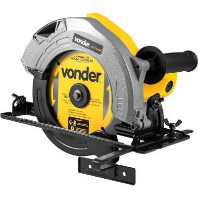 Serra Circular SCV 1400 1400W 7.1-4 185mm Ajuste Profundidade Corte Ângulo 45° 220V Vonder