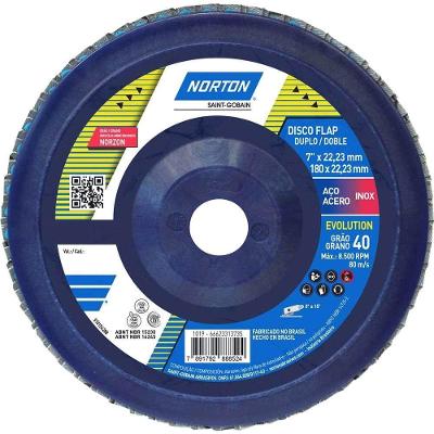 Flap-disc Disco de Desbaste-acabamento R822 Evolution Permite Desbaste e Acabamento ao Mesmo Tempo