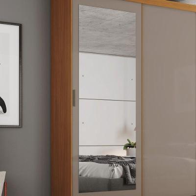 Espelho para Guarda Roupa Lucca Retangular 46CM X 60CM Transparente Móveis Henn