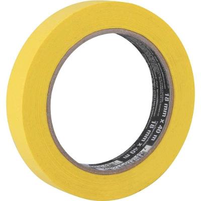 Fita Crepe de Alta Performance Uso Profissional Mascaramento Automotivo Funilaria 18MM X 40M