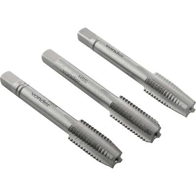 Macho Manual para Rosca Interna 3-8 UNC Aço Rápido Vonder