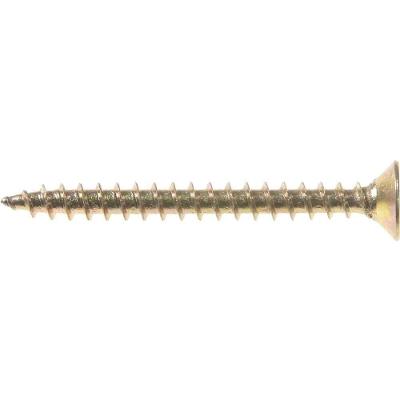Parafuso para Madeira Chipboard Cabeça Chata Fenda Cruzada Phillips Bicromatizado 4,5mm X 45,0mm