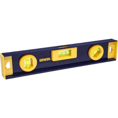 Nível de Alumínio com Base Magnética 1884607 3 Bolhas Azul e Amarela Irwin