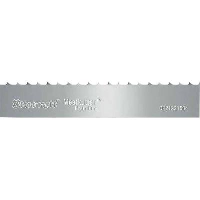 Lâmina de Serra Fita para Carne Meatkutter Premium MKP Aço Alto Carbono 2,56m 16mm 0,46mm 6 Dentes