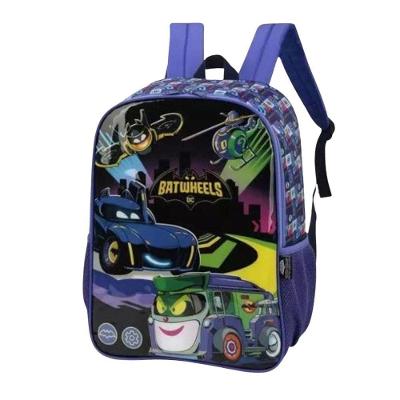 Mochila Infantil de Costas Luxcel Batwheels Batman Azul Único