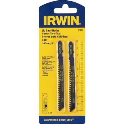 Lâmina de Serra Tico IW14055 Corte em Madeiras e Derivados 100MM 8 Dentes 2 Peças Irwin