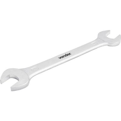 Chave Fixa 21mm X 23mm Uso Industrial Aço Cromo Vanádio Cromado Fosco Vonder