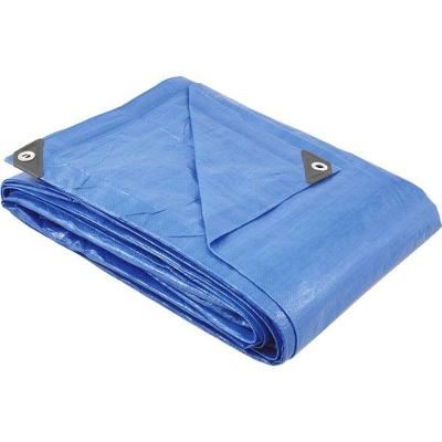 Lona de Polietileno Impermeável Cantos Reforçados Azul Vonder 5M X 3M