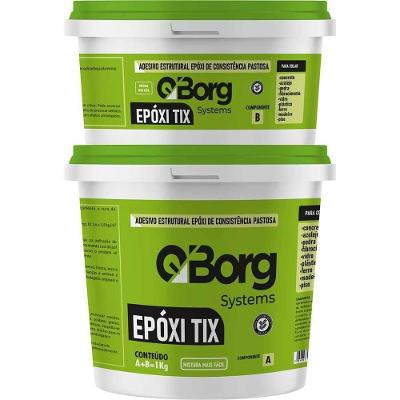 Adesivo Estrutural Epóxi Bicomponente Tix Colagem e Ancoragem 1kg Vonder