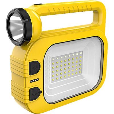 Lanterna LED Recarregável com Carregador Solar 15060154 Amarela Taschibra