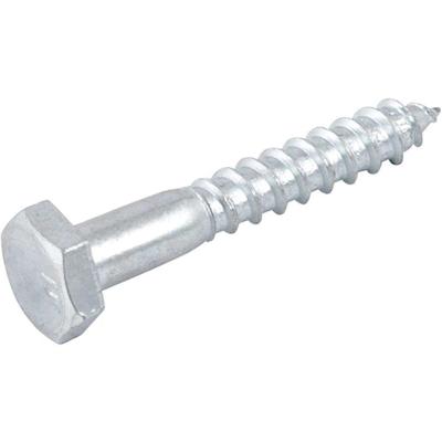 Parafuso Sextavado Rosca Soberba 1-4 X 40mm Acabamento Zincado Cartela 4 Pecas Vonder