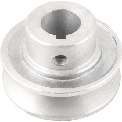 Polia de Alumínio 1 Canal Perfil a 60mm Furo 19,1mm Funcionamento Silencioso Vonder