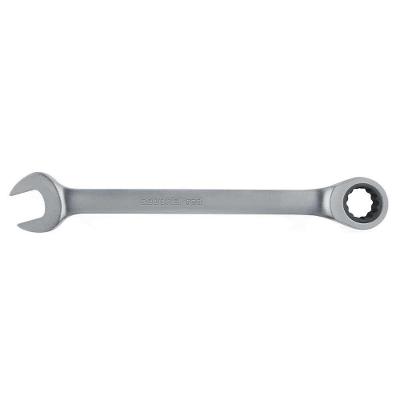 Chave Combinada com Catraca R07100320 para Porcas e Parafusos Acabamento Cromado Fosco Gedore
