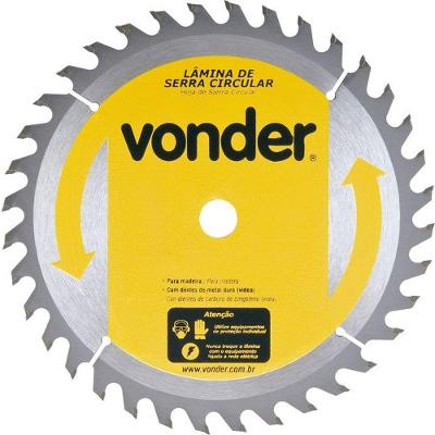 Lâmina de Serra Circular Ostenvonder 4650200480 para Cortar Madeiras 48 Dentes Metal Duro Vídea