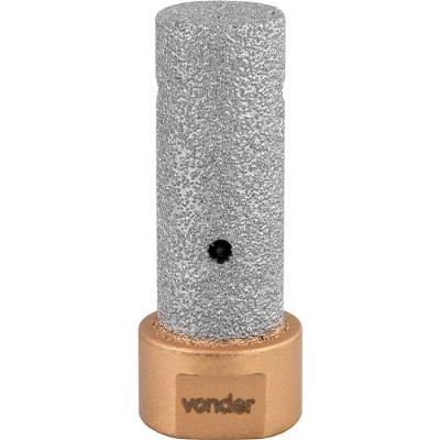 Fresa Diamantada Reta 20mm para Acabamentos em Ceramica Marmore Granito e Porcelanatos Vonder