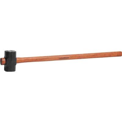 Marreta Oitavada com Cabo de Madeira 607033 Aço Nodular Pintado 3,6kg Momfort