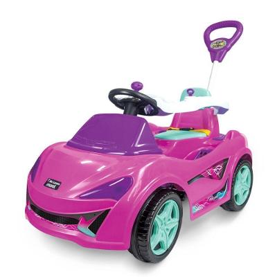 Carrinho de Passeio Infantil Mc Laren com Anel de Proteção Rodas Antiderrapantes Rosa Maral