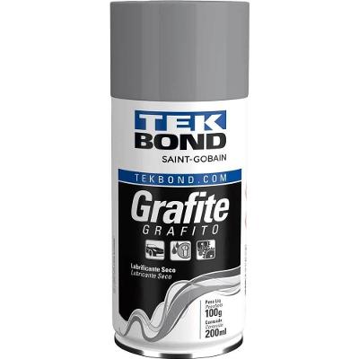 Grafite Spray Seco 21560001591 Desengripante Lubrificante Tekbond 200ML 100G