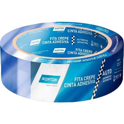 Fita Automotiva Fita Crepe 48MM X 40M Azul 66254451275 Mascaramento de Peças Norton