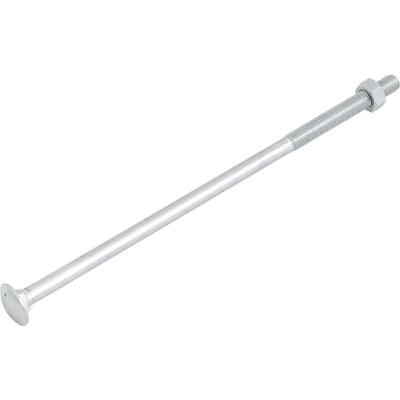 Parafuso Francês com Porca 5-16 X 8 Zincado Aço Carbono Vonder