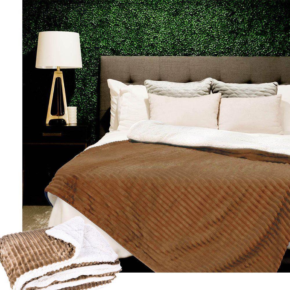 Cobertor Edredom Dupla Face Manta Extra Macio Microfibra - 1