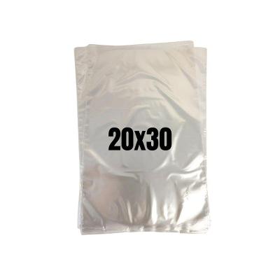 Kit 100 Unidades Saco Plástico Transparente sem Abas Polipropileno Alta Transparência 20x30cm