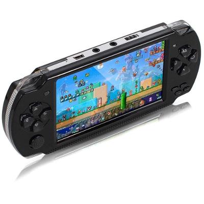 Console Portátil Eony A-7288 Aquilae 8GB 10000 Jogos NES GBA GBC MP3 MP5 Preto