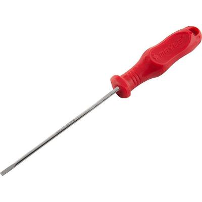 Chave de Fenda 1-8 X 4 114102 Cabo Ergonômico Aço Carbono Vermelho Mayle