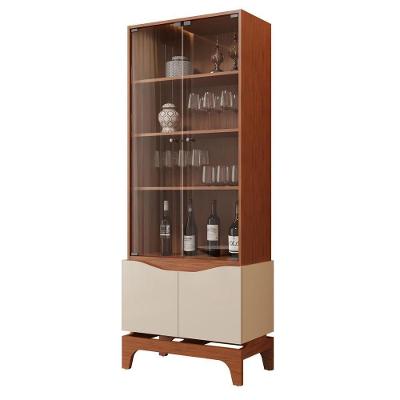 Cristaleira Joile 4 Portas 3 Prateleiras MDF MDP Off White DJ Móveis