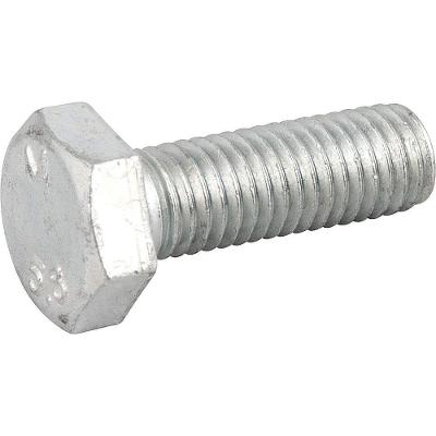 Parafuso Sextavado Zincado 10mm X 30mm MA Rosca Total Maior Resistência Vonder