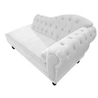 Diva Recamier Diana 185Cm Lado Esquerdo Corano - Doce Sonho Móveis Cor Branco