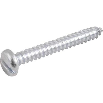 Parafuso Autoatarraxante Cabeça Panela Base Plana Zincado Aço Carbono 4,8mm X 38,0mm