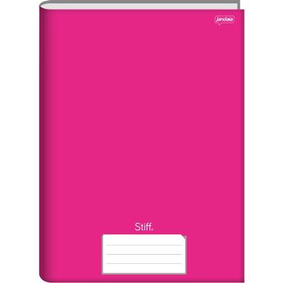 Caderno Brochurão OEM Grande A4 48 Folhas Capa Dura Kit 10 Rosa