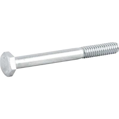 Parafuso Sextavado Zincado 1-4 X 2.1-2 UNC Rosca Parcial Fixações em Máquinas Estruturas Metálicas