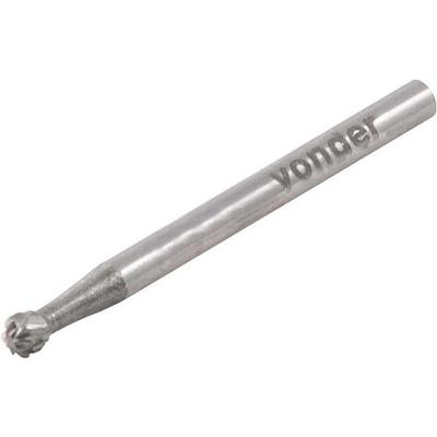 Lima Rotativa Esférica LD005 para Desbaste em Metais Metal Duro 5,0mm Vonder