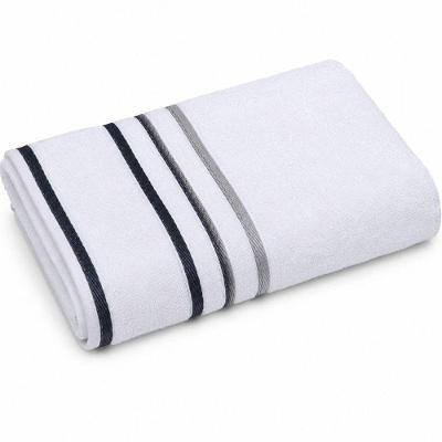 Toalha de Banho Yasmin 70x135CM 100% Algodão 420g-m2 Branco Bene Casa