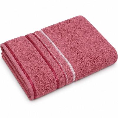 Toalha Banhão Yasmin 80x150CM 100% Algodão 420g-m2 Fio Retorcido Rosewood Bene Casa