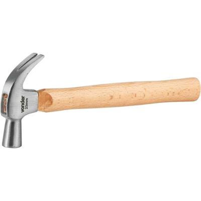 Martelo de Unha Martelo Unha 23mm Aco Forjado Polido Cabo Madeira Envernizada Vonder