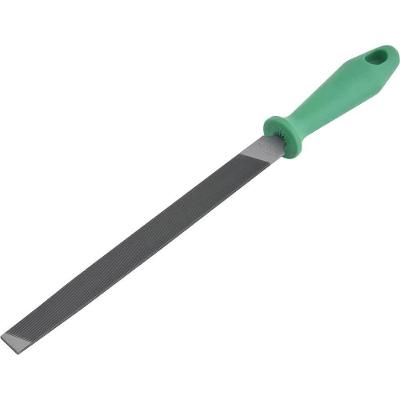 Lima Chata para Enxada 08992BC Afiar Facões Foices com Picado Simples Cabo Plástico Vonder
