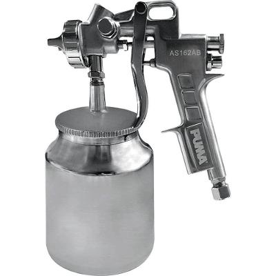 Pistola para Pintura por Sucção AS-162AB Baixa Produção Caneca Metálica 1L Puma