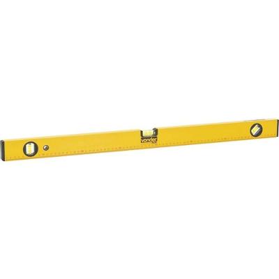 Nível de Alumínio 48 Vonder Plus Ostenvonder com 3 Bolhas Amarelo Vonder