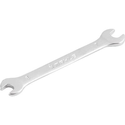 Chave Fixa 6mm X 7mm Crescent Aço Cromo Vanádio Acabamento Niquelado e Cromado Pontas Estreitas