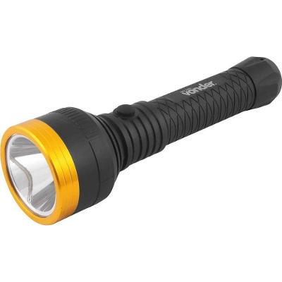 Lanterna Recarregável LRV 150L 150 Lúmens LED Frontal Alto Brilho Preta Vonder