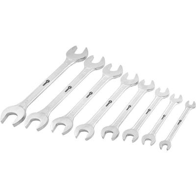 Jogo de Chaves Fixas 6mm a 22mm com Suporte Plástico Aço Carbono Cromado Fosco