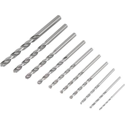Jogo de Brocas A114 Aço Rápido HSS Din 338 1,5mm a 6,0mm 10 Peças Dormer