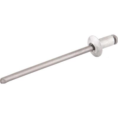 Rebite de Repuxo 4,0 mm X 8,0 mm Caixa com 1.000 Peças Corpo em Alumínio Vonder