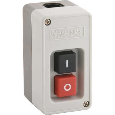 Chave Elétrica Liga Desliga Sobrepor CS102-T 3X20A 3CV 220V PVC Margirius